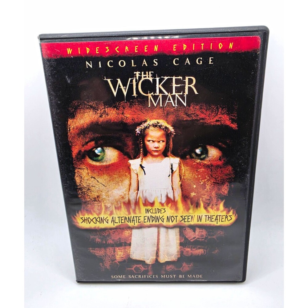The Wicker Man DVD 2006 Nicolas Cage Widescreen Unrated Alternate Ending Horror